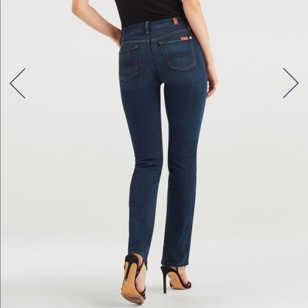 7 For All Mankind Kimmie Straight Leg, S:26 SALE!